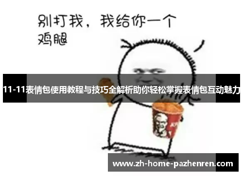 11-11表情包使用教程与技巧全解析助你轻松掌握表情包互动魅力