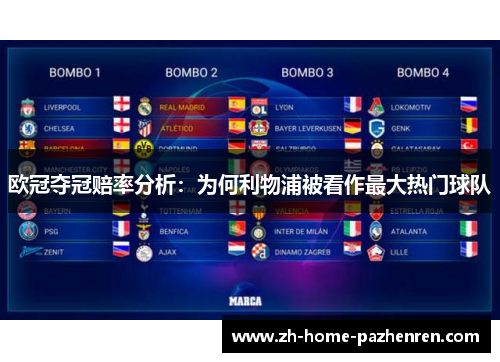 欧冠夺冠赔率分析：为何利物浦被看作最大热门球队