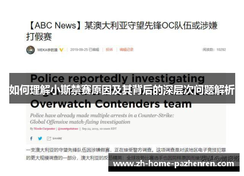 如何理解小斯禁赛原因及其背后的深层次问题解析